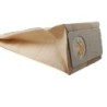 Sac aspirateur compatible avec Nilfisk GU350, GU450 - Lindhaus PH4, R4 - Taski Tapiset 38 - pochette de 5 sacs papier