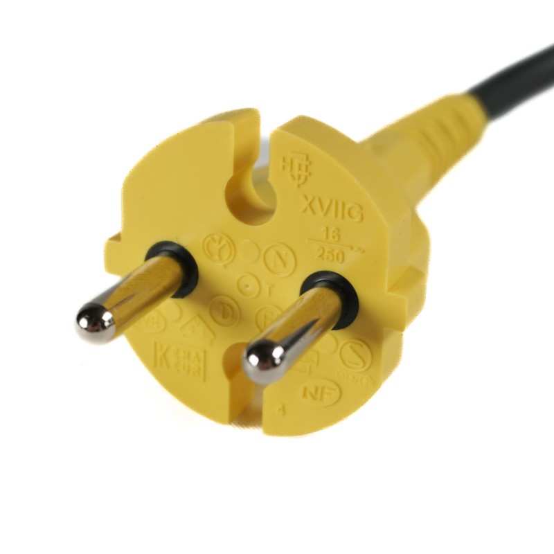 Original power cable for Karcher vacuum cleaner: T 7/1, T 10/1. Origin Reference Karcher: 6.649-743.0, 66497430. On order.