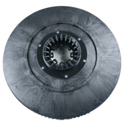Brosse noire dure compatible avec autolaveuse Karcher B40 C/W (version disque), BD43/25. Alternative pour référence d origine Karcher 4.905-025.0, 49050250 - Diamètre : 430mm