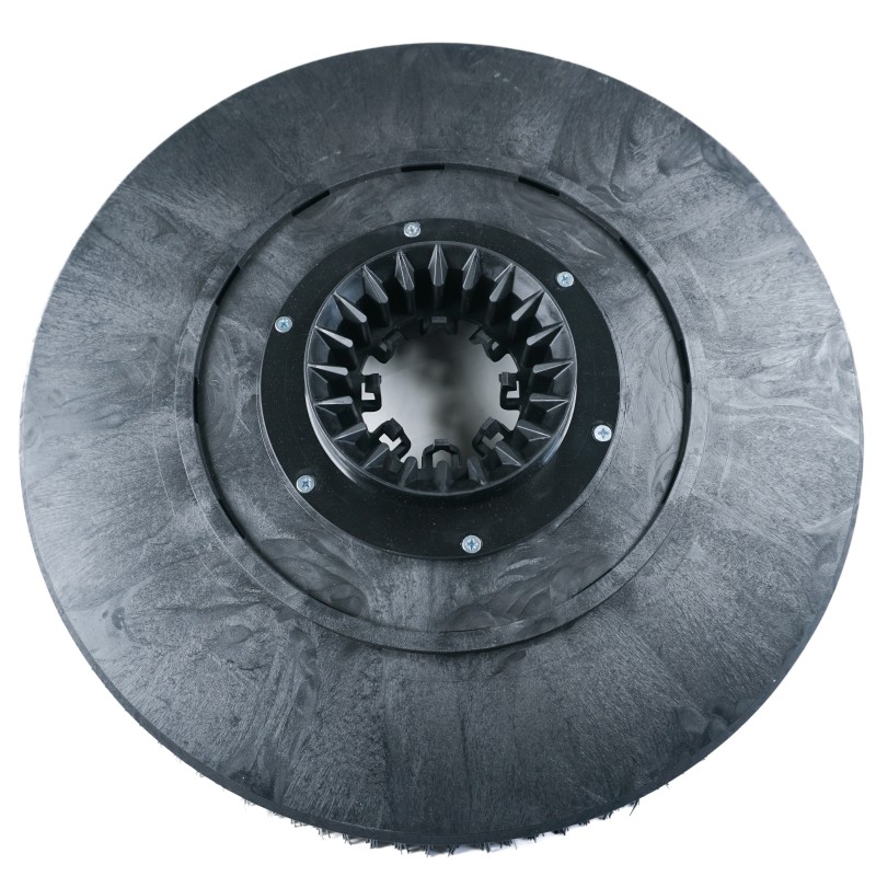 Dure black brush compatible with salary Karcher B40 C / W (disk version), BD43 / 25. Alternative for reference of origin Karcher 4.905-025.0, 49050250 - Diameter: 430mm