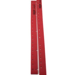 Kit raclette linatex d origine pour autolaveuse Karcher BR35/12 - Référence Karcher 4.037-127.0