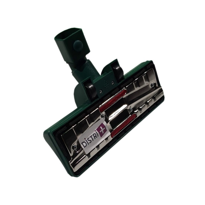 Combined brush with compatible casters for Vorwerk Tiger and Kobold vacuum cleaners - Width: 26.5cm
