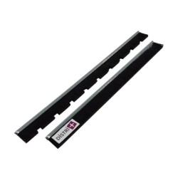Conjunto de cepillo de 2 tiras para aspiradora de plástico de 30 cm de ancho