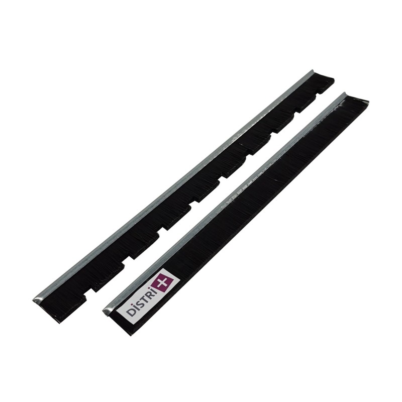 Conjunto de cepillo de 2 tiras para aspiradora de plástico de 30 cm de ancho