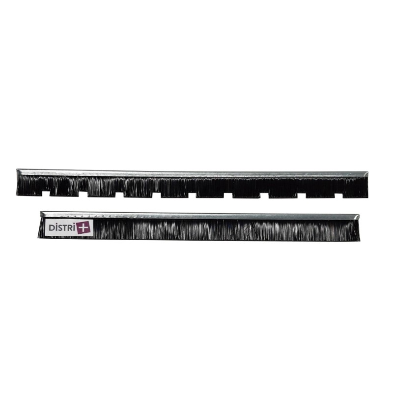 Set of 2 strips brush for plastic vacuum cleaner of 30cm width