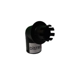 Embout de flexible côté cuve compatible pour aspirateur AEG BOOGIE, COMFORT 1100... - SINGER T11, T15, COCKTAIL, JUNIOR...