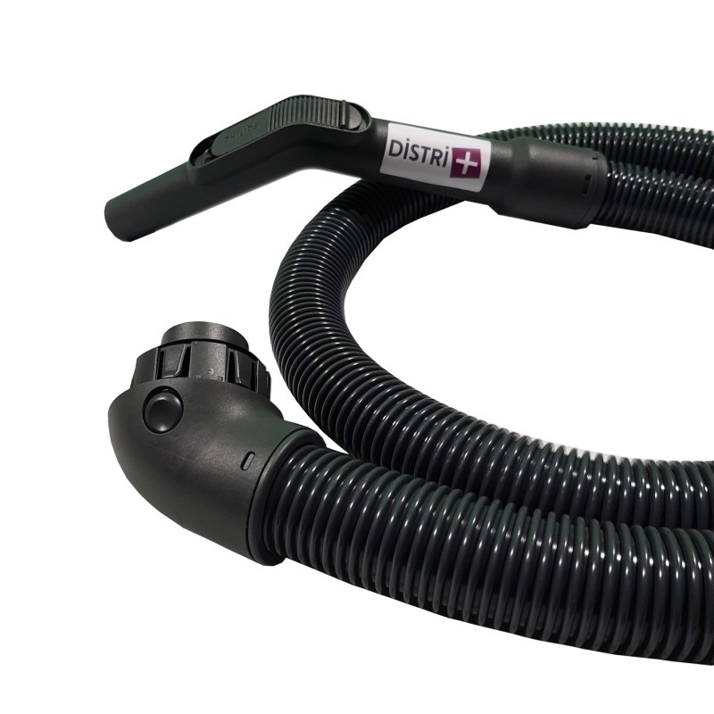 Flexible complet d'Origine compatible avec aspirateur Philips Performer, Specialist, Vision Excel (Après janvier 2000) - Longueur : 1,8m - Diamètre : 32mm