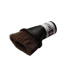 Brosse meuble ovale articulée en crin de cheval pour aspirateur allant sur des tubes de diamètre 37mm - Largeur 12cm