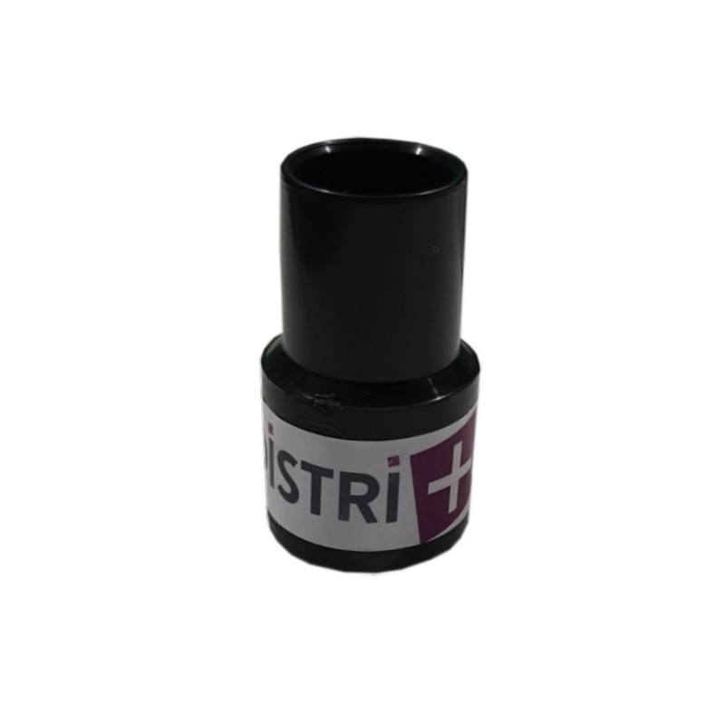 PVC-Spitze für den Staubsauger auf dem Inneren mit einem Durchmesser von 25 mm auf einer Seite an der anderen Seite mit einem Durchmesser von 25 mm von der anderen