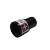 Embout PVC pour aspirateur à visser sur flexible de diamètre 25mm intérieur d'un côté acceptant un tube de diamètre 25mm de l'autre