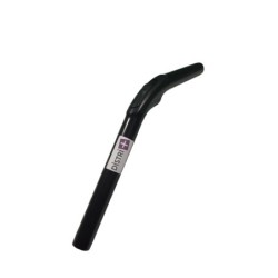 Coude plastique avec réglage d'air pour aspirateur reliant un tube et un embout de flexible côté canne de diamètre 32mm