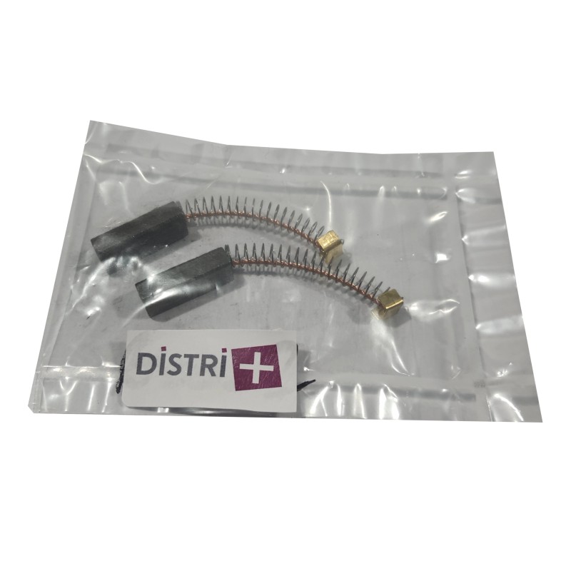 Set von 2 Carbon Motor kompatibel mit Kirby-Staubsauger - Abmessungen: 9x6mm