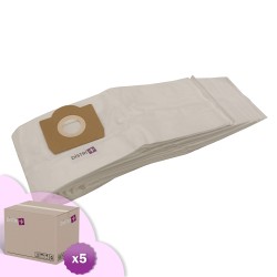 Staubsaugerbeutel kompatibel mit ICA Soteco Box GP1/16 GP1 JA PRO JA-Box YP1300/16 YP1/13 & Rowenta Bully–Karton 5×10 Mikrofaser