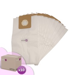 Staubsauger-Tasche mit Argos 966, 1404, 1183, 1415 - ICA SOTECO: Box, Base 101, G16P, GP1 / 16 ECO B, GP1 / 18 ECO B, SA148, JA 202, Ja Box ja pro. usw. - Karton von 10 Taschen von 10 Mikrofaserbeuteln