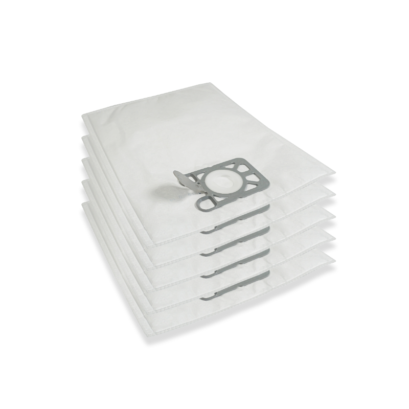 Vacuum cleaner bag compatible with Numatic NUPRO 180, NUV180, Henry, NVM1B. - The cover of 5 microfiber bags
