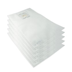 Sac aspirateur compatible avec Nilfisk VP300, GD1000, GD1010, Business, Familly, Thor. - La pochette de 5 sacs microfibre
