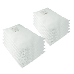 Vacuum cleaner bag compatible with Nilfisk VP300, GD1000, GD1010, Business, Familly, Thor. - The pocket of 10 microfiber bags