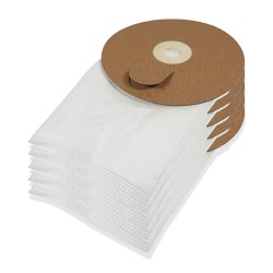 Vacuum cleaner bag compatible with Ghibli T1 (2nd version) - Wirbel W1 (2nd version) - ICA / IPC / SOTECO YP1 / 5 Backpack. - 5 microfiber bag pocket