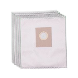 Sac aspirateur compatible avec AKA/EIO BS35, BSS36 - CHROMEX AT2001, CH148, CH255 -INDESIT - KALORIK... -La pochette de 5 sacs microfibre
