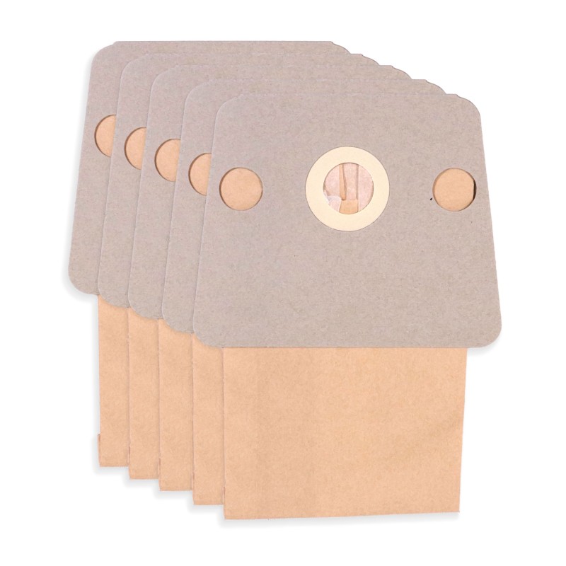 Bolsas de aspiradora compatibles con Rowenta Neo, SOAM, ZR480, RO420, RO450, RO460, RO1233. - La portada de 5 bolsas de papel