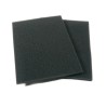 Set of 2 Universal Foam Air Filters for Cutting Vacuum - Dimensions: 250x180x10mm