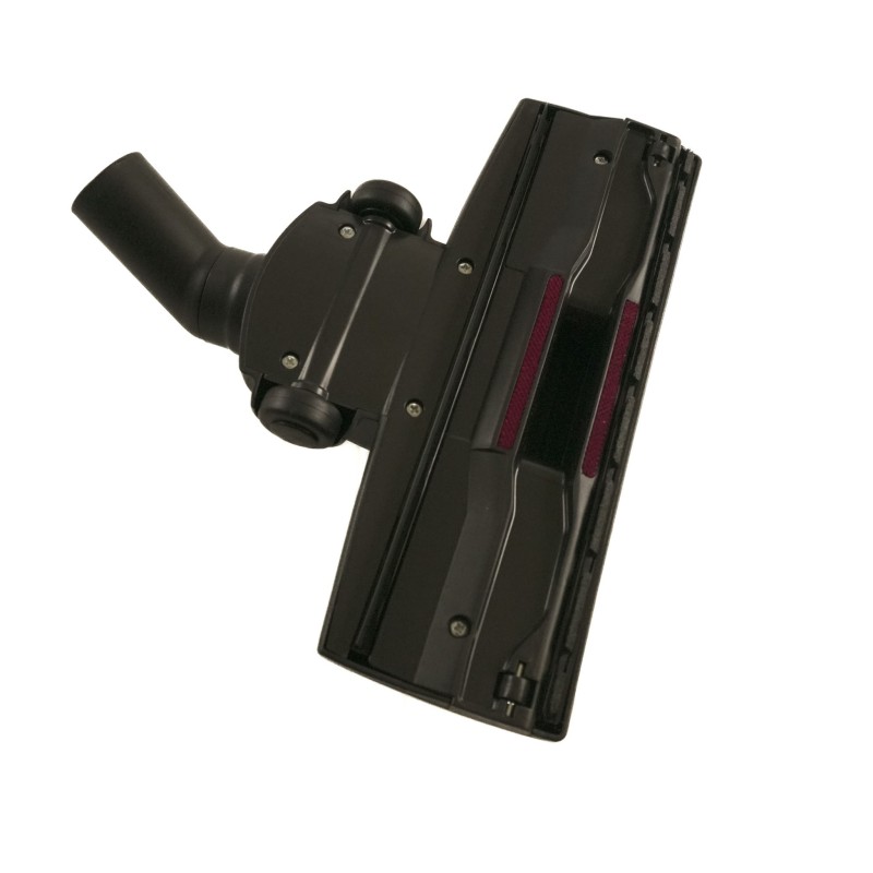 Combined brush with casters for vacuum cleaners ranging on 32 mm diameter tubes