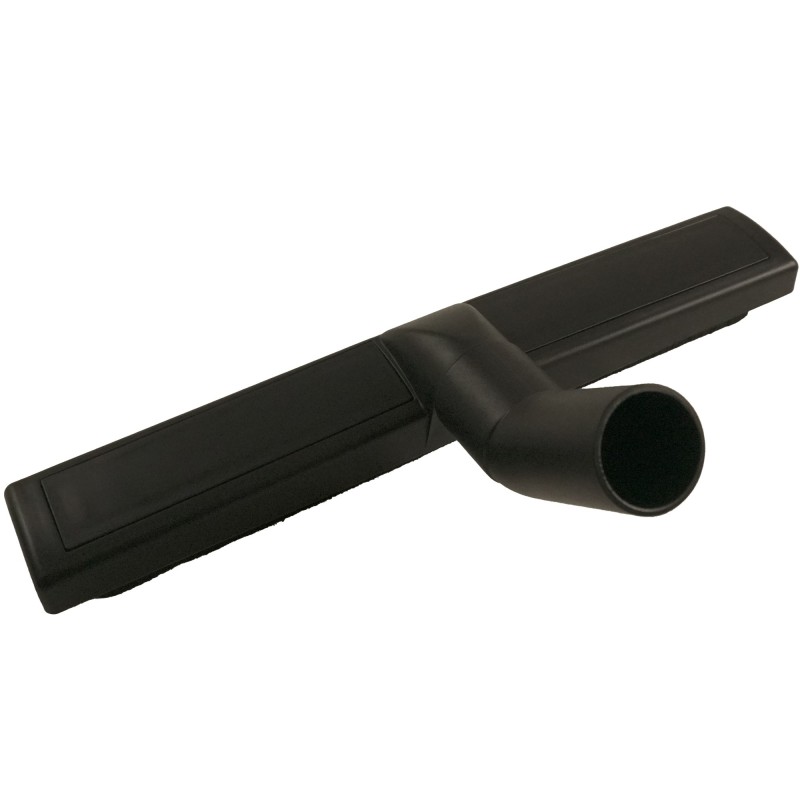 Cepillo de vacío con tiras cepilladas y ruedas de PVC. Adecuado para aspiradoras con accesorios en 36 mm.