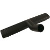 Vakuumbürste mit gebürsteten Streifen und PVC-Rollen. Geeignet für Staubsauger mit Zubehör in 36 mm.