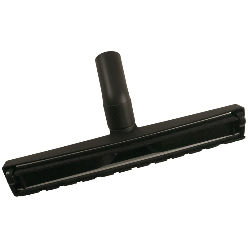 Cepillo de vacío con tiras cepilladas y ruedas de PVC. Adecuado para aspiradoras con accesorios en 36 mm.