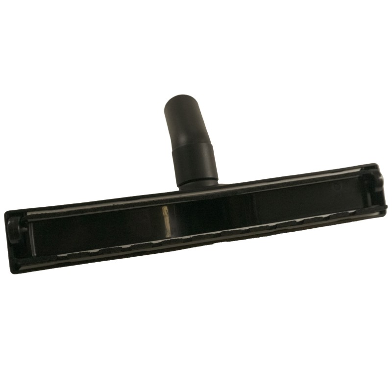 Brosse à roulettes pour aspirateur à poussières - Longueur : 360 mm - Capteur tous sols avec bandes brosse et roulettes PVC.
