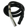 Flexible flexible compatible para aspiradoras ghibi - longitud 2.5 m - mango de diámetro 36 mm