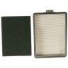 Filtro de polvo fino MIELE CX-FSF - Referencias alternativas originales 11639250, CX-FSF