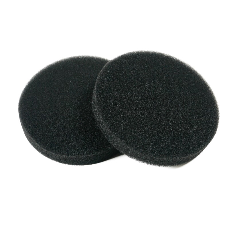 Lot of 2 round foam filters D.130mm for Vacuum Cleaner Rowenta Artec 2, RO4111 to RO 4232, RS-RT2241