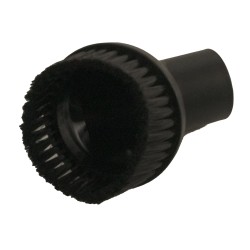 Round furniture brush for vacuum cleaner ranging on 36 mm diameter tubes