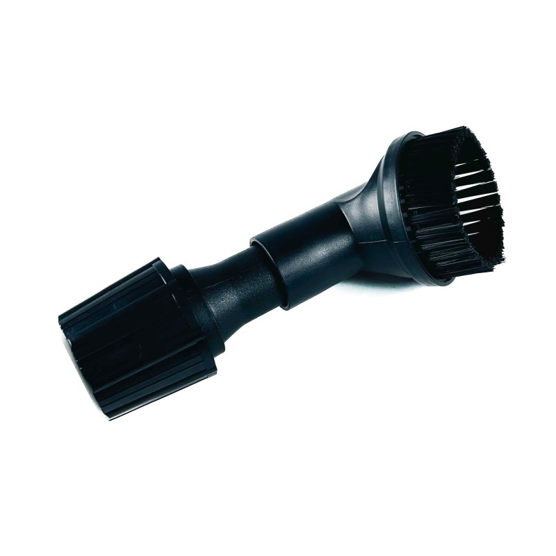 Kit Brush Round Furniture for Vacuum Cleaner Tube 38mm and Universal Adapter Diameter 32 to 38 mm