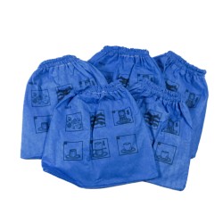 Filtertaschen für Aquavac-Staubsauger, EWT, Parkside Alle Modelle - Einhell: TH-VC1820S, FV9644.05.00 - Viele 5 Pit
