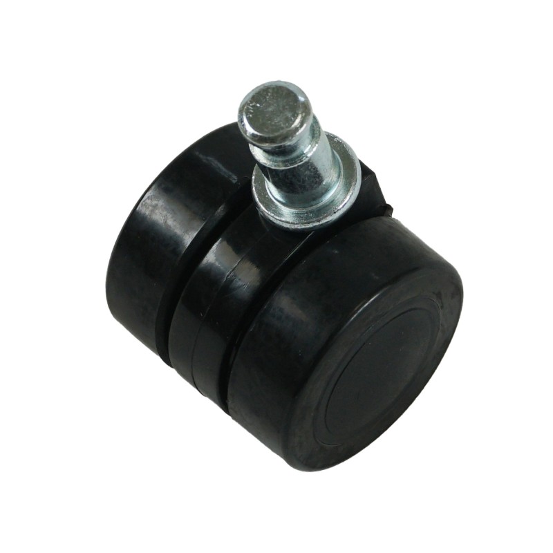 Black double roulette for vacuum cleaner Numatic - Original and authentic reference reference 2040000