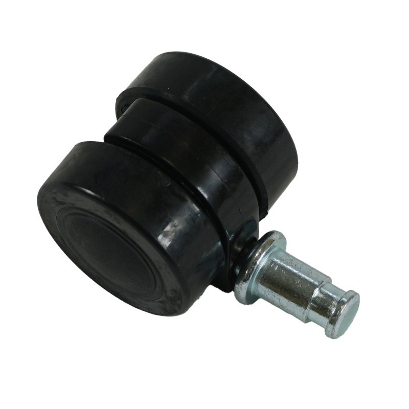 Black double roulette for vacuum cleaner Numatic - Original and authentic reference reference 2040000