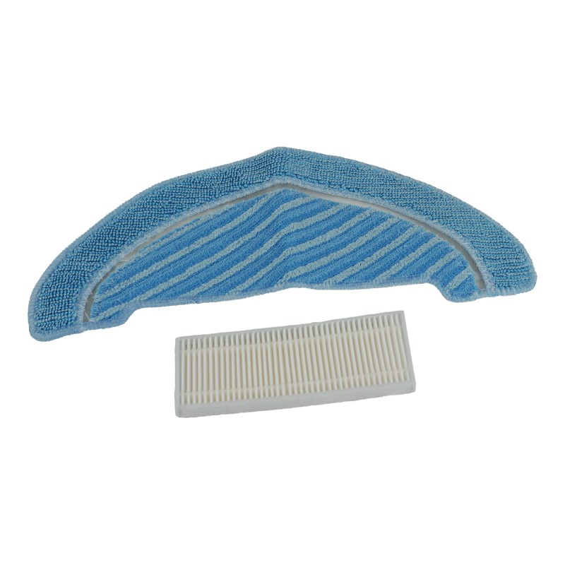 Replacement Kit for Robot Vacuum Cleaner - Compatible with Cecotec Conga Series 1090