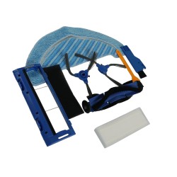 Replacement Kit for Robot Vacuum Cleaner - Compatible with Cecotec Conga Series 1090
