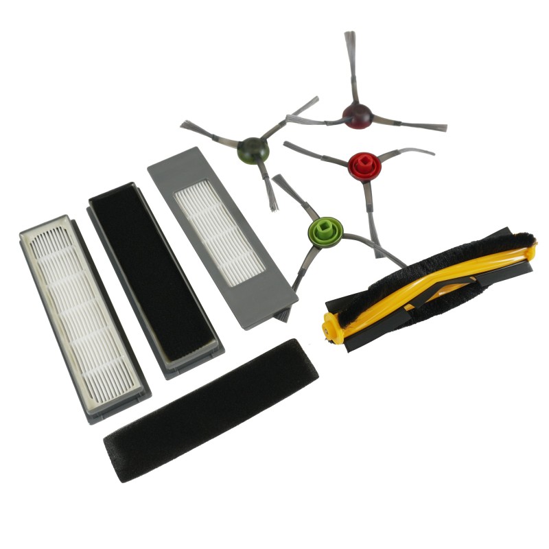 Kit de reemplazo para la aspiradora de robots - Compatible con Ecovacs DeeBot T8 / N8 / T9