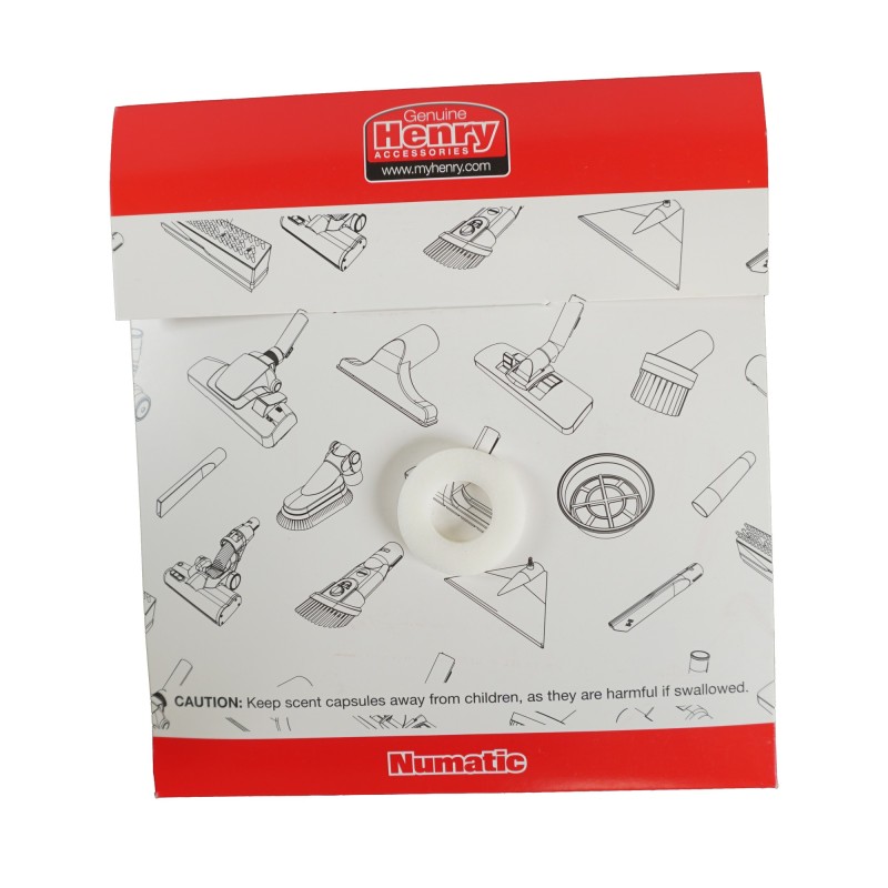 Capsules parfumées désodorisantes à la Rose pour aspirateur Numatic Quick – Lot de 10 – Référence d'origine 915674