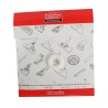 Capsules parfumées désodorisantes à la Rose pour aspirateur Numatic Quick – Lot de 10 – Référence d'origine 915674