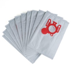 Sac aspirateur compatible avec MIELE FJM, S241i à S261i, Complete C3 - compatible avec HOOVER Freemotion, H30, H60... - La pochette de 10 sacs microfibre