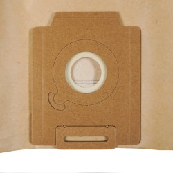 Vacuum cleaner bag compatible with Fiorentini Silent Baby - Wetrok Bantam 6, Bantam 9, Monovac 6, Duovac 6 ... - Carton of 15 pockets of 10 paper bags