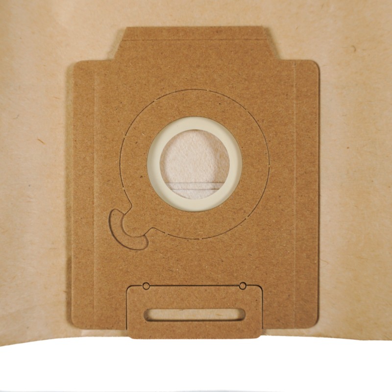 Sac aspirateur compatible avec Fiorentini Silent Baby - Wetrok Bantam 6, Bantam 9, Monovac 6, Duovac 6... - Carton de 15 pochettes de 10 sacs papier