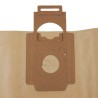 Sac aspirateur compatible avec Fiorentini Silent Baby - Wetrok Bantam 6, Bantam 9, Monovac 6, Duovac 6... - Carton de 15 pochettes de 10 sacs papier