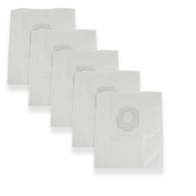 Bolsa de aspiradora compatible con Moulinex B42 en B45 - Girmi AP41, AP42- HANSEETIC 100EL - KRUPS 947, 956 ... - El bolsillo de 5 s