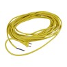 Câble d'alimentation jaune H05VVF 2 x 1,5 mm² - 15 m