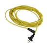 Câble d'alimentation jaune H05VVF 2 x 1,0 mm² - 10 m